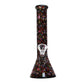 Bong Glass - Mexican Flower Skull (26cm)