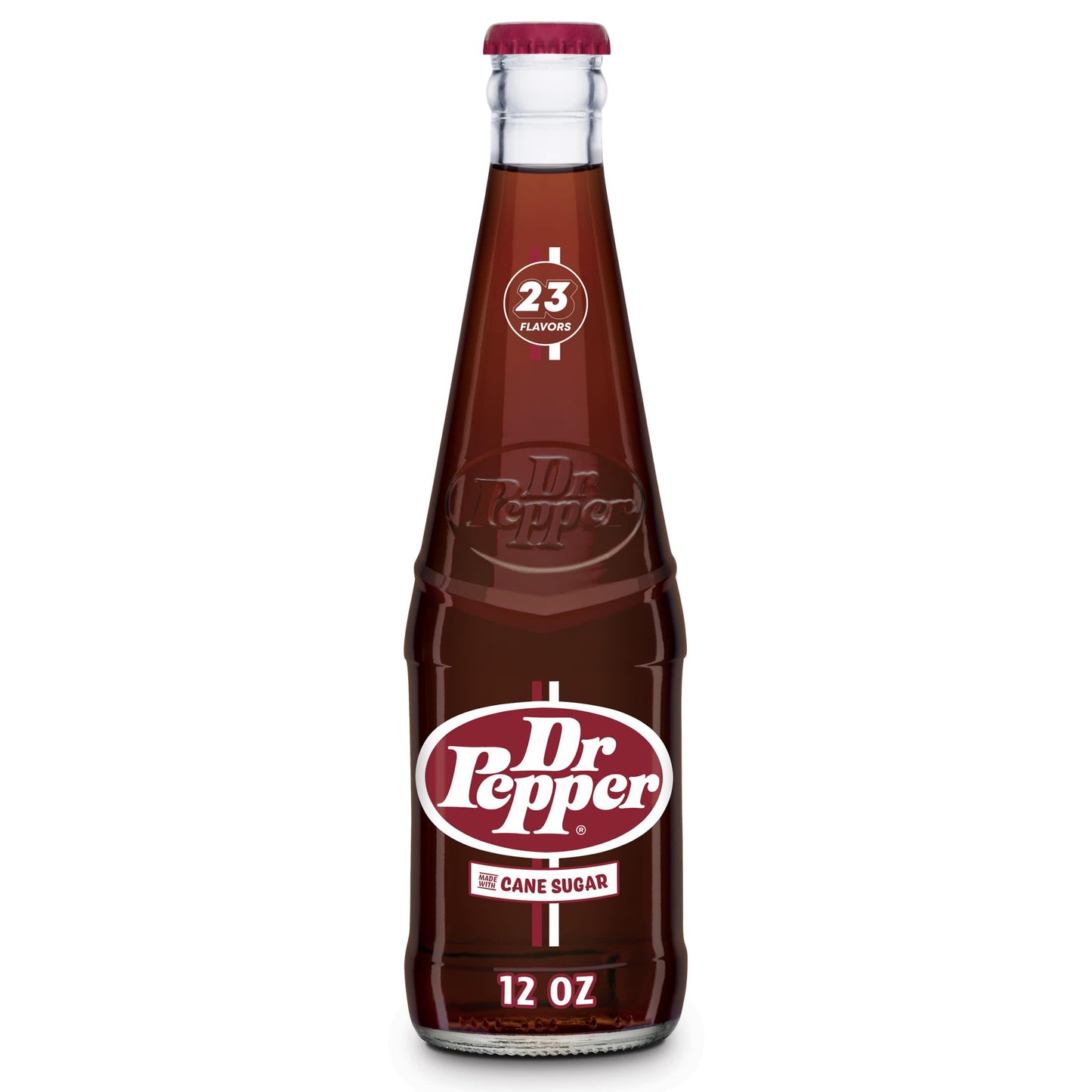 Dr Pepper Bouteille Verre - Cane Sugar (355ml)