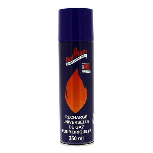 Belflam Gas - Recharge Gaz pour Briquets/Lighters - (250ml)