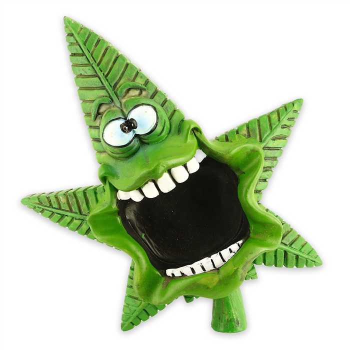 Ashtray - Canna Starfish Green