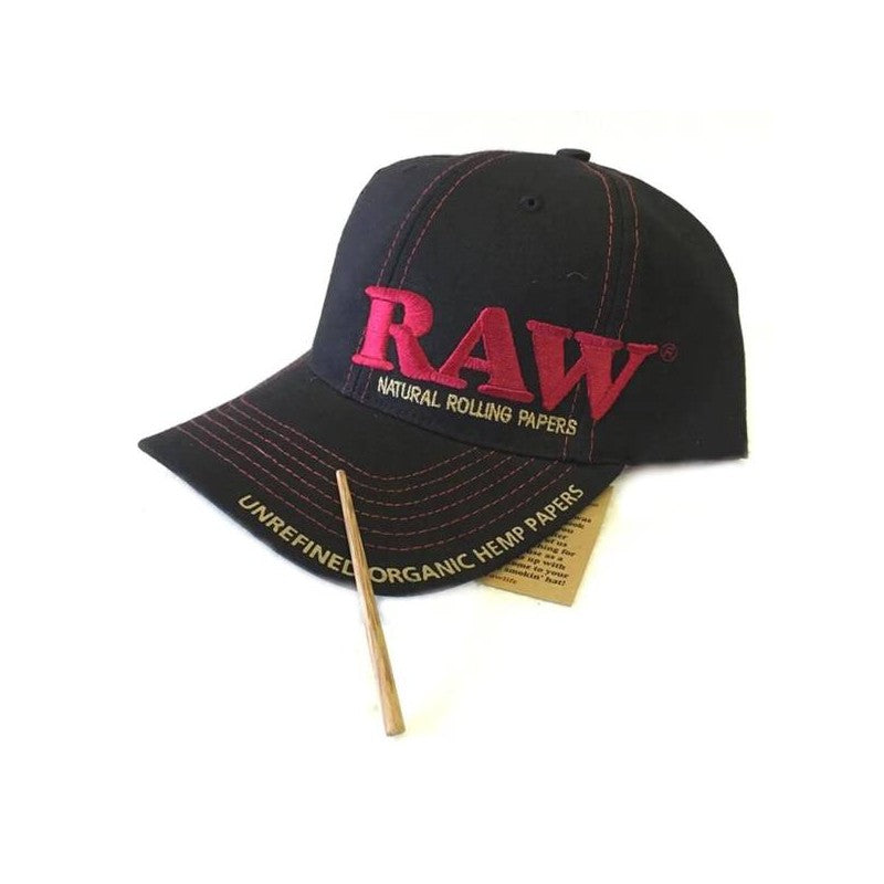 RAW Casquette Noir + Poker