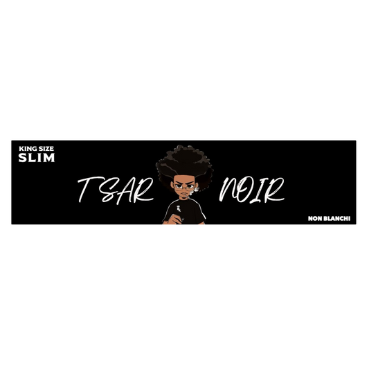 MK x  Osirus Jack "Tsar Noir" - Feuilles à Rouler KS (Non Blanchi)