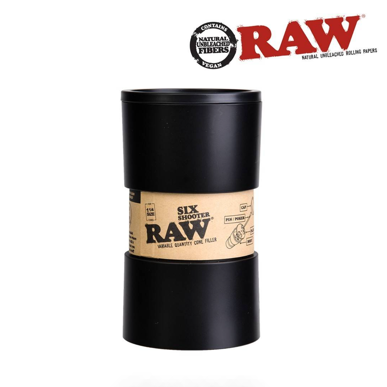 RAW "Cone" - 6 Shooter 1/4