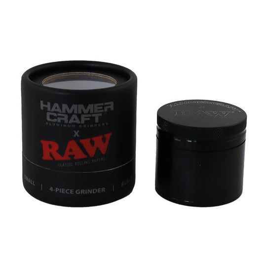 RAW Hammer Craft "50mm" - Grinder Noir (4 pièces)