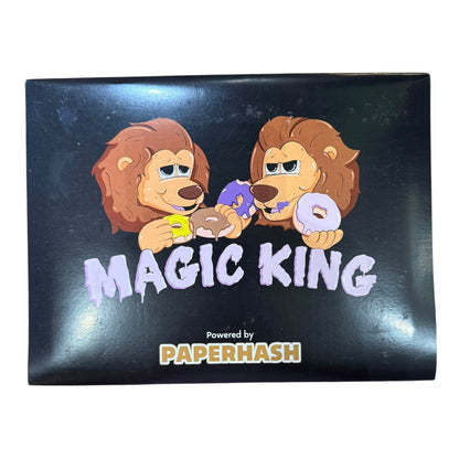 HASHPAPER Magic King – Papier végétal transparent pro pour cure et conservation du haschich, 50 feuilles 23x18cm