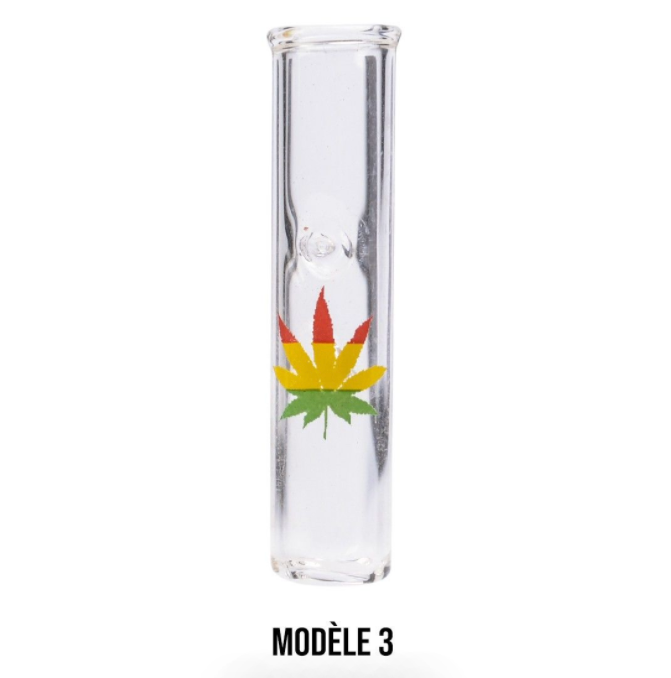 Stoner Leaf Rasta - Filtre Verre "3"