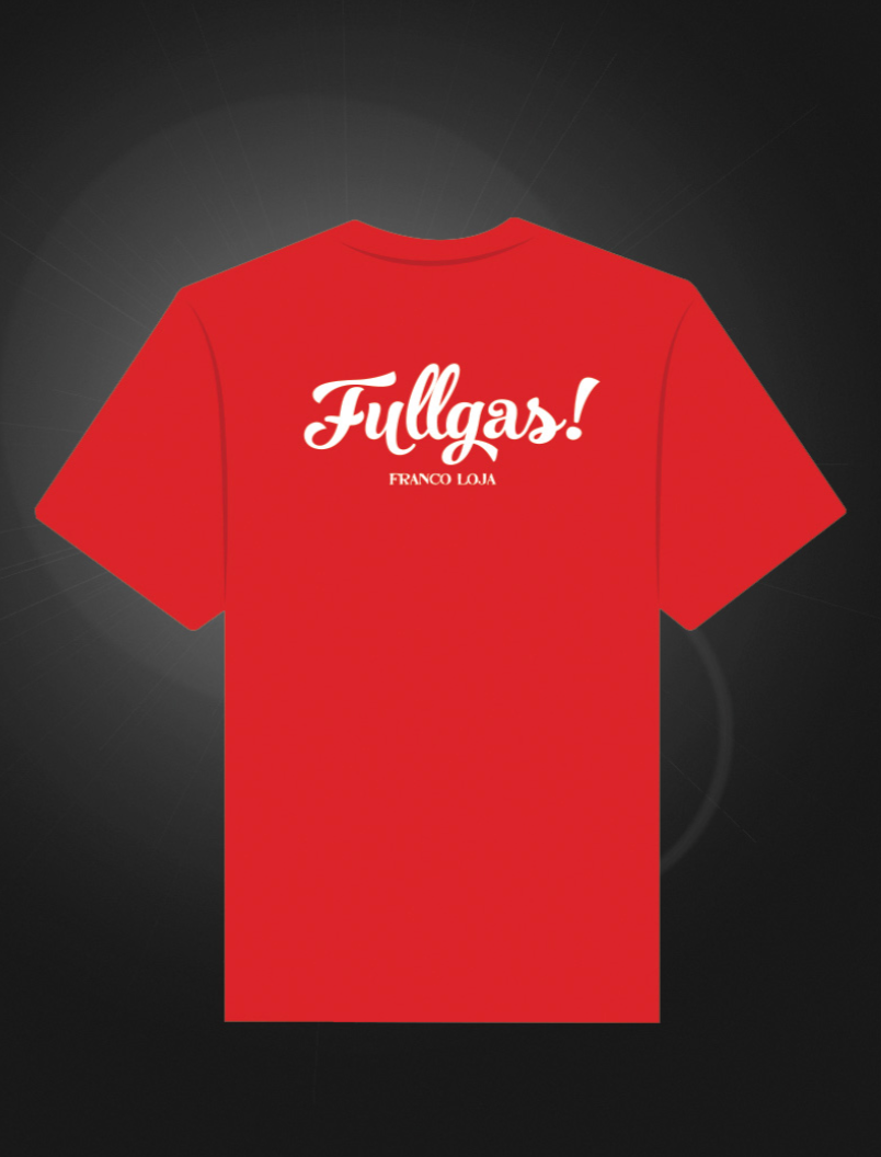 Green House - T-Shirt Rouge FULLGAS !