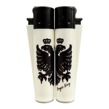 Clipper Magic King MK Eagle blanc soft touch – logo face