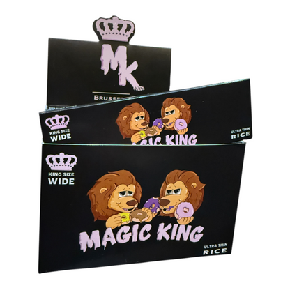 Magic King Donuts Black "5ème Anniversaire" - Feuilles à Rouler Large "Riz"