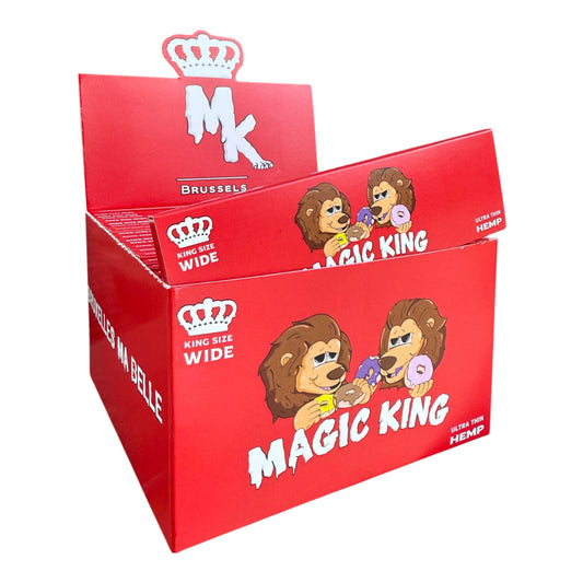 Rolling Papers Wide (Hemp) MK - Magic King Donuts (Red)