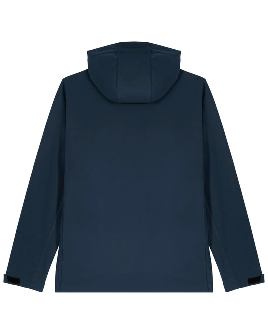 Veste dos Magic King High Tech bleu French Navy logo rose pastel