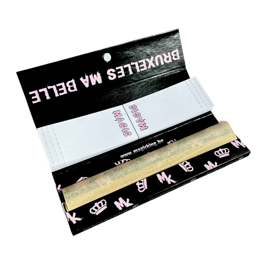 Feuilles Artistiques MK Black "Super Ultra Thin"" + TIPS - Magic King Édition 11 gsm Super Ultra Fin "Slim"