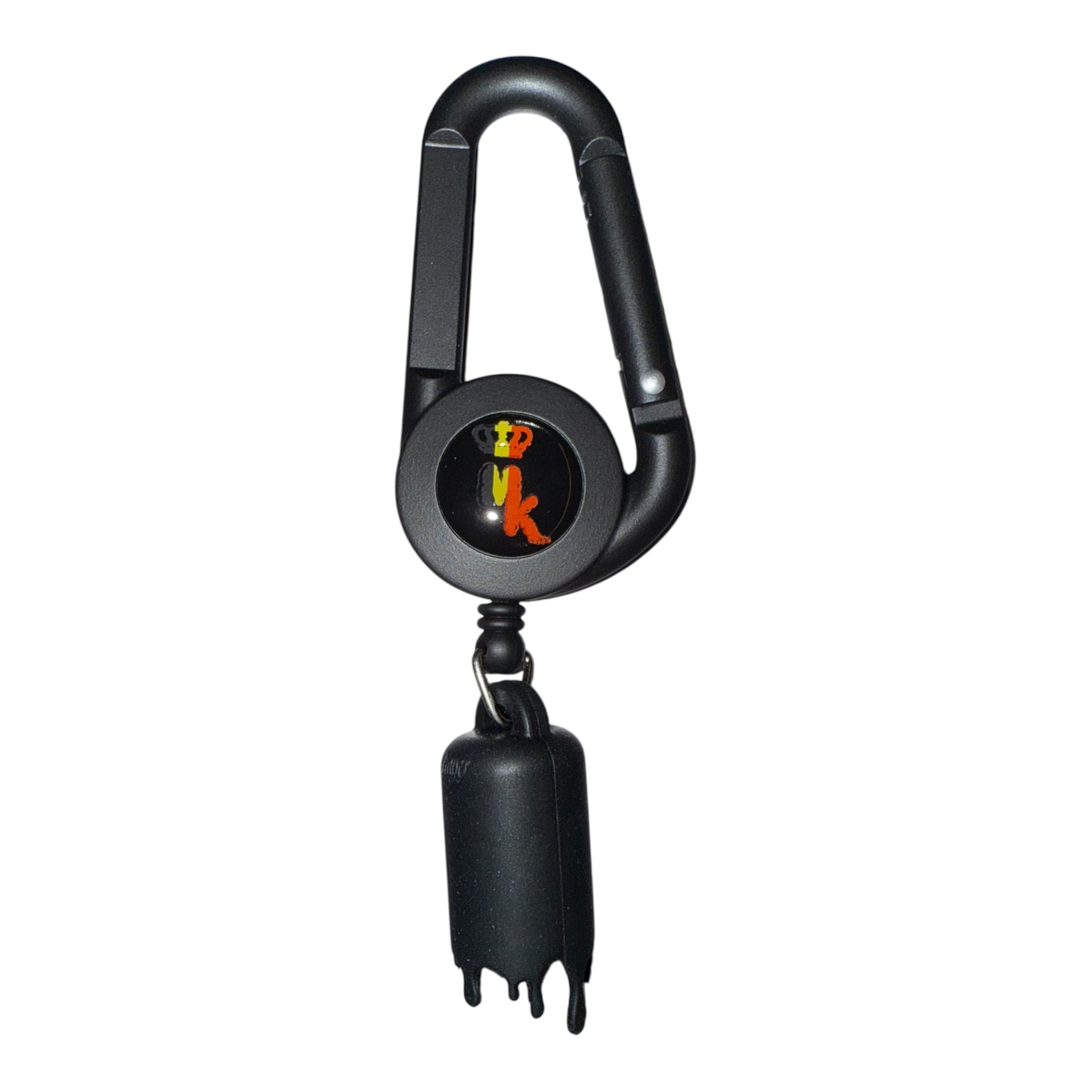MK Lighter Leash 3.0 Matte Black – vue de face – Magic King Belgium