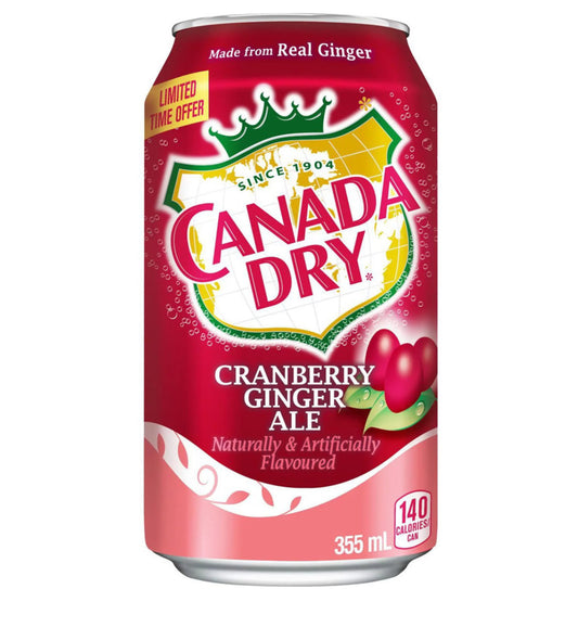 Canada Dry - Cranberry Ginger Ale (355ml)