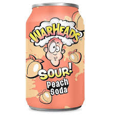 Warheads Peach - Sour Soda (330ml)