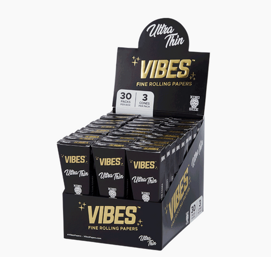 VIBES Cones - Black (Ultra Fins)