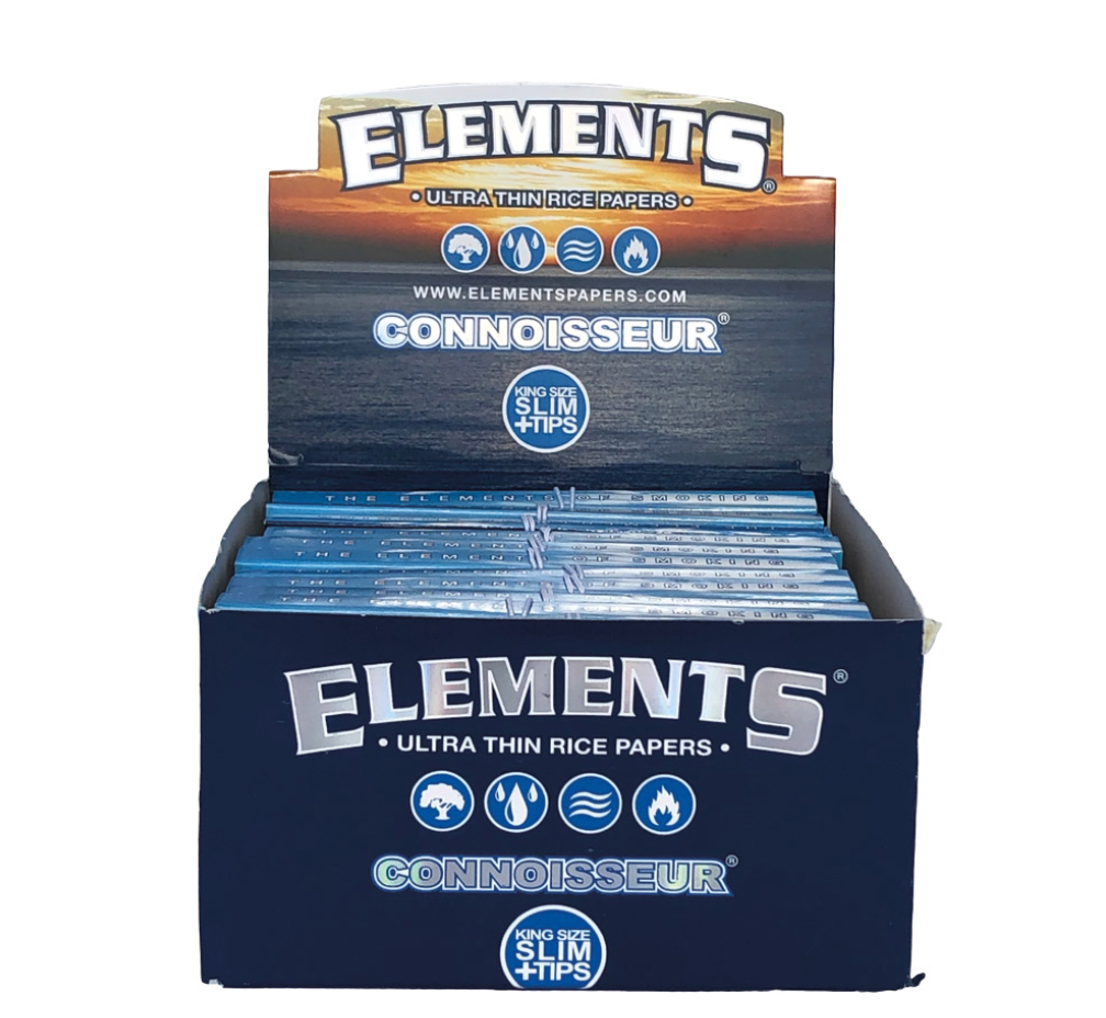 Elements Connoisseur - Rolling Papers + Tips (Classic)