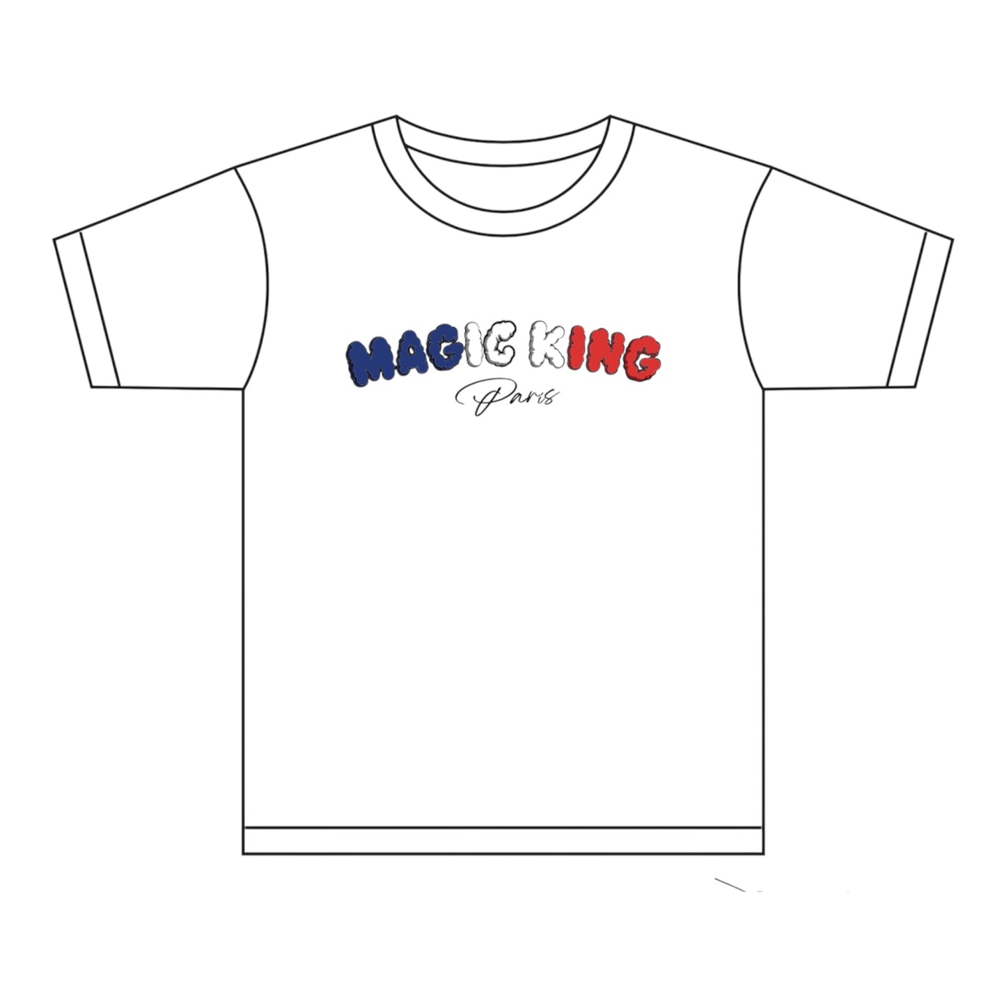 Magic King "T-Shirt" - MK Paris (Off-White)