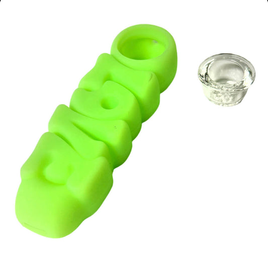 Pipe Love - Silicone Vert (12cm)