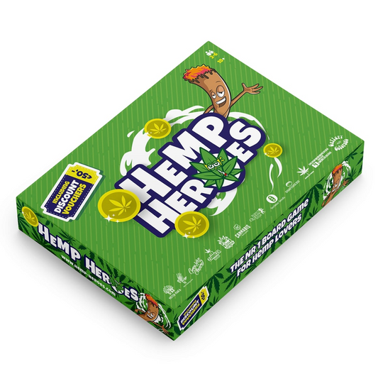 GAME Hemp Heroes - Cannabis Boardgame (2-6 Players)