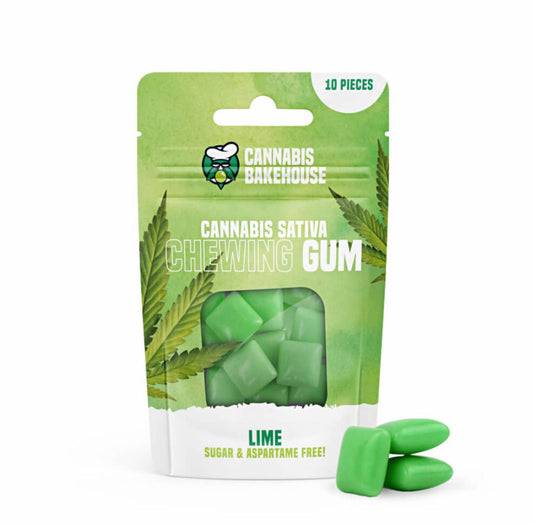 CBD Chewing-Gum Cannabis - Bakehouse "Lime"