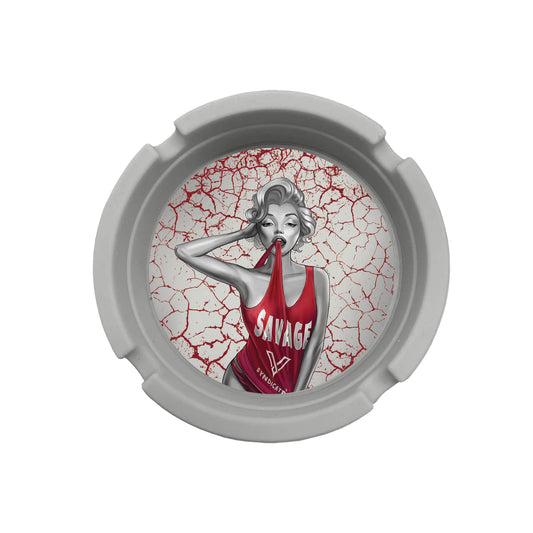 Cendrier Silicone Rond - Dank Diva