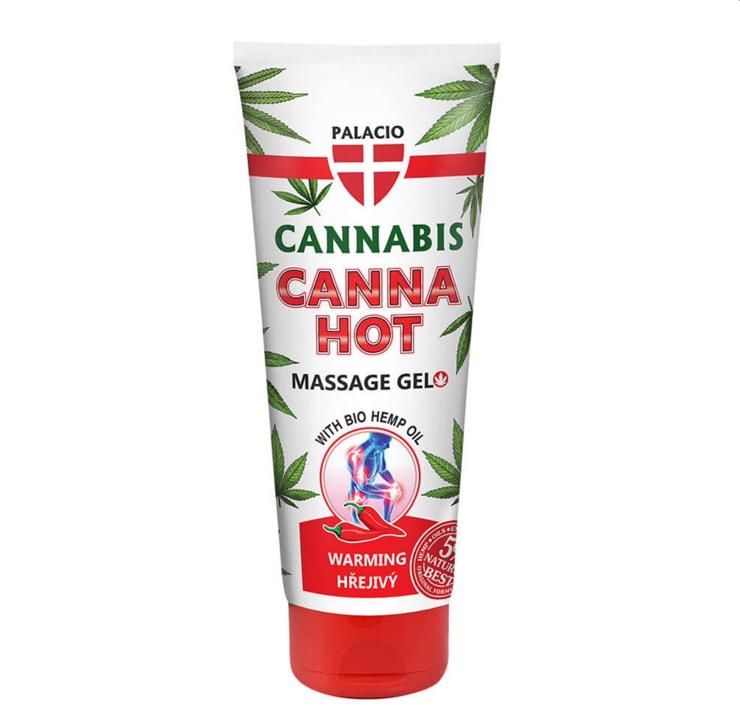 Cannabis Massage Gel - Chauffant Canna Hot (200ml)