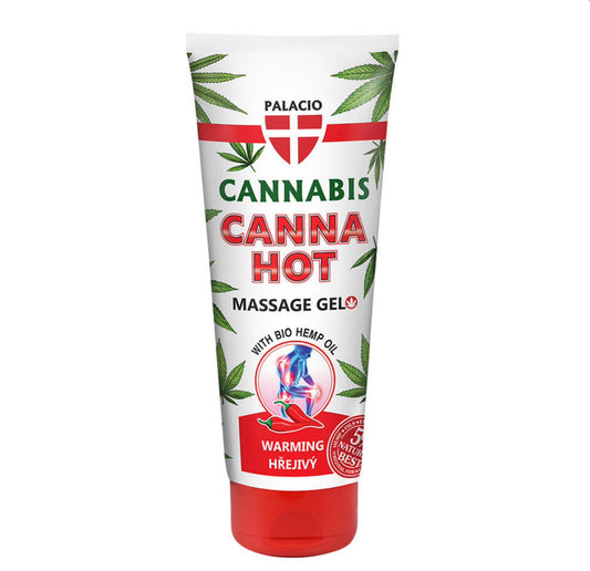 Cannabis Massage Gel - Chauffant Canna Hot (200ml)