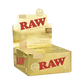 RAW ETHEREAL "Feuilles à Rouler" - KS Slim (Gold)