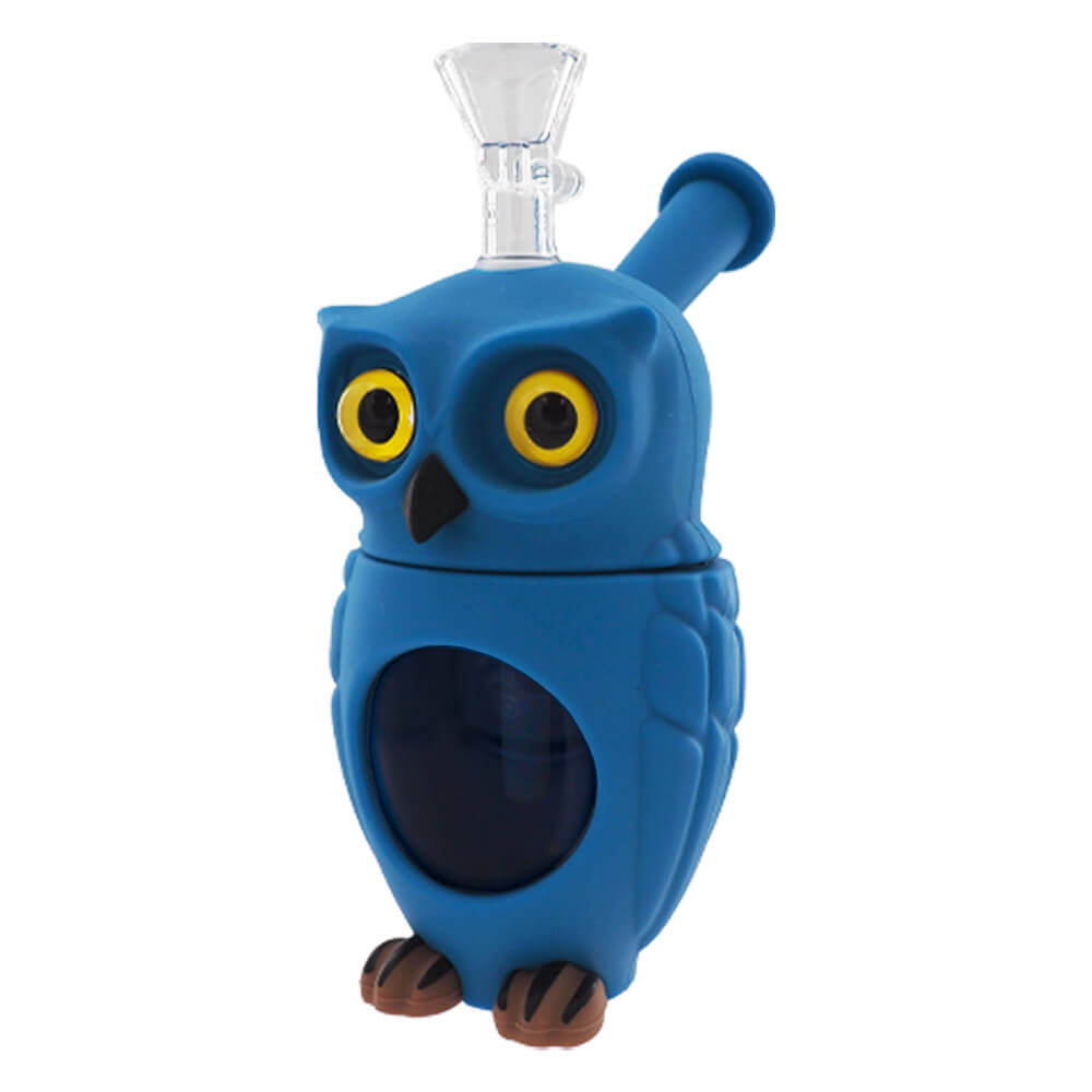 Silicone Bong - Owl (16 cm)