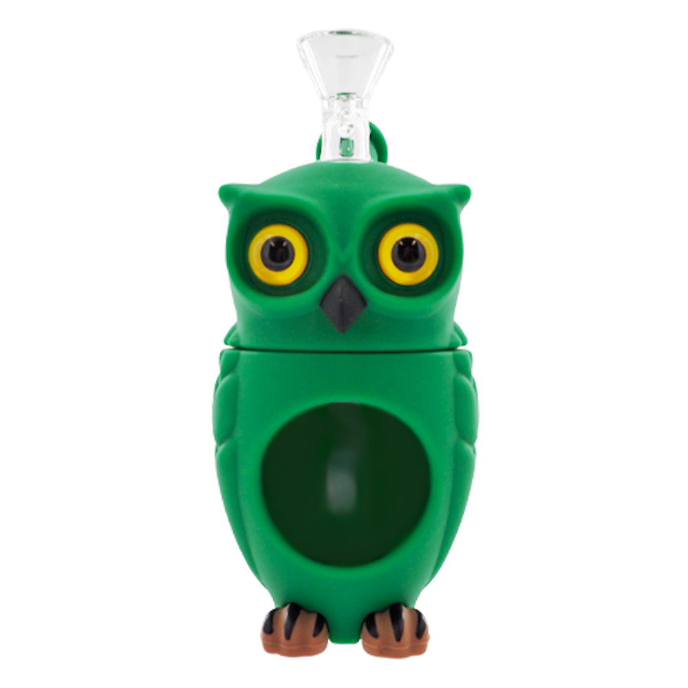 Bong Silicone - Hibou (16 cm)