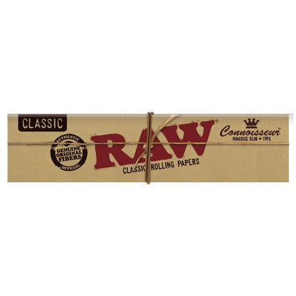 RAW Classic "Feuilles à Rouler + Tips" -  KS Slim