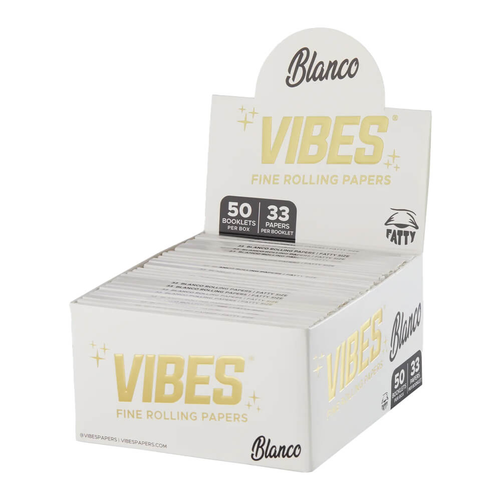 VIBES Papier à Rouler - Fatty Blanco (Large)