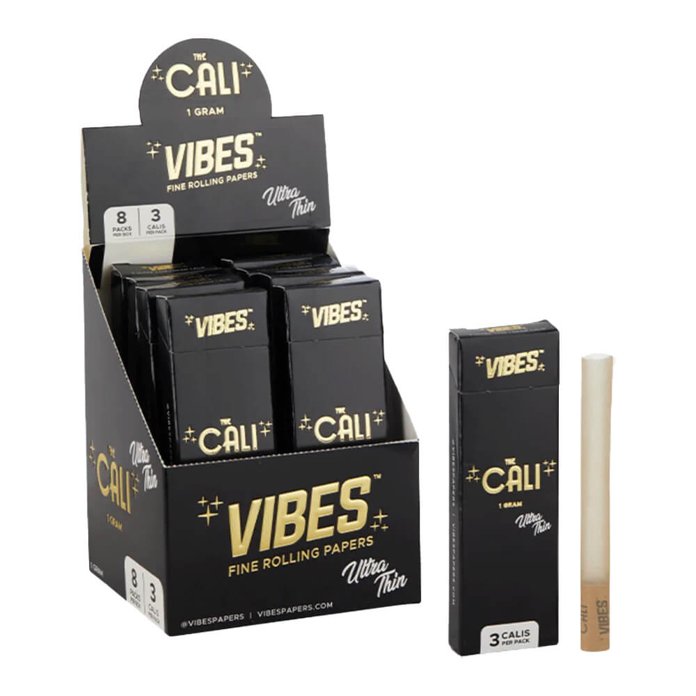 VIBES Cones "Cali 1g" - Noir (Ultra Fin)