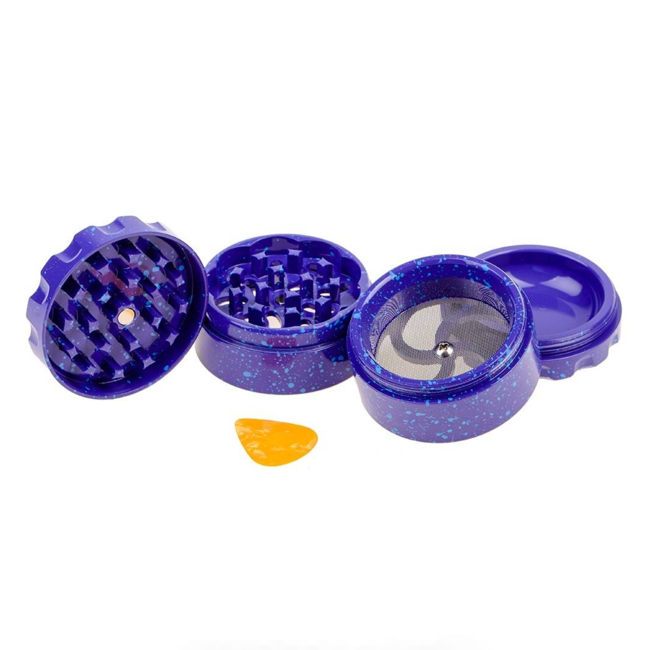 Grinder Chongz "60mm" - Mauve (4pièces)