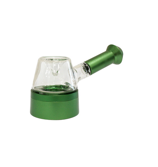 Pipe Vert - Aluminium & Verre