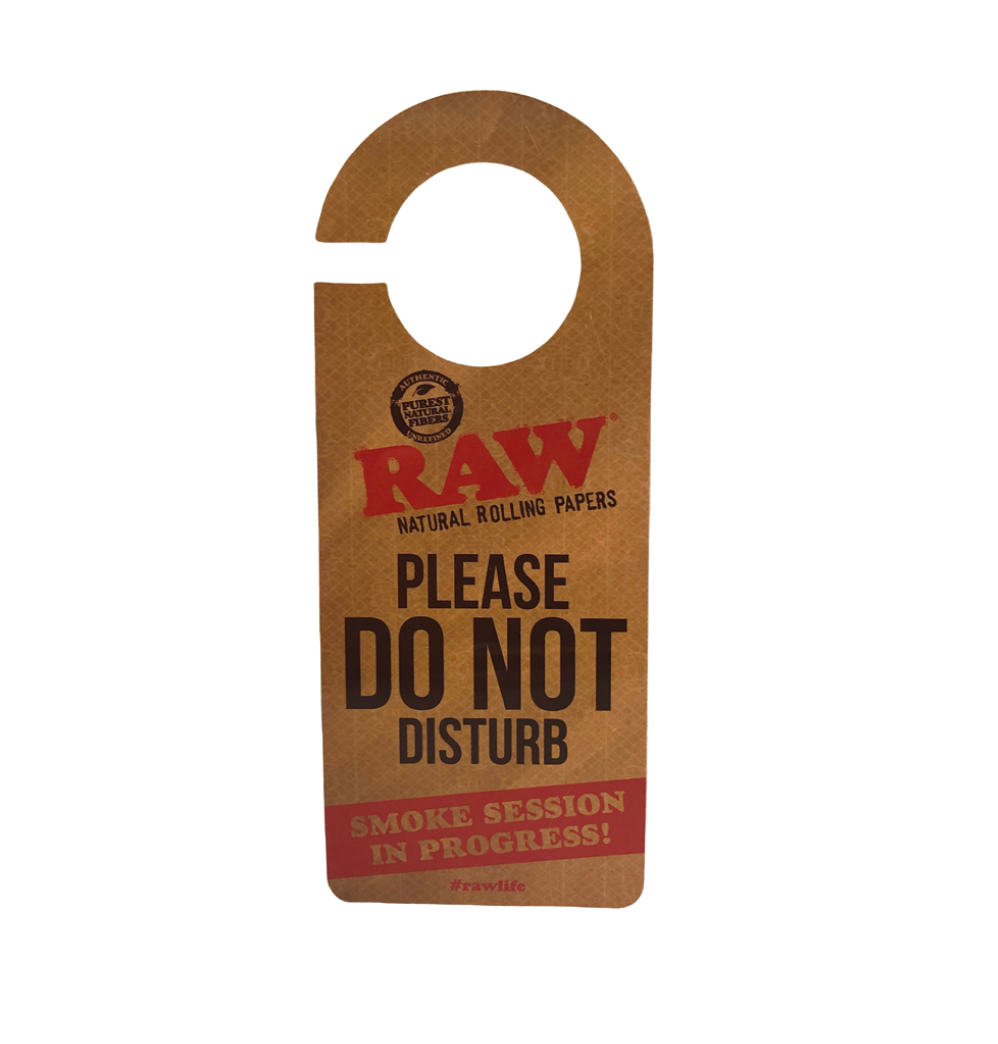 RAW Hang Door - Don't Disturb (Flyers)