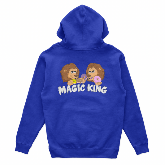 Magic King Hoodie - Lions Donuts "Bleu Royal"