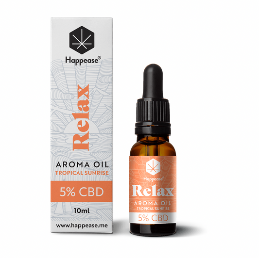 CBD Oil Happease Aroma - Relax "Zkittlez Tropical Sunrise"