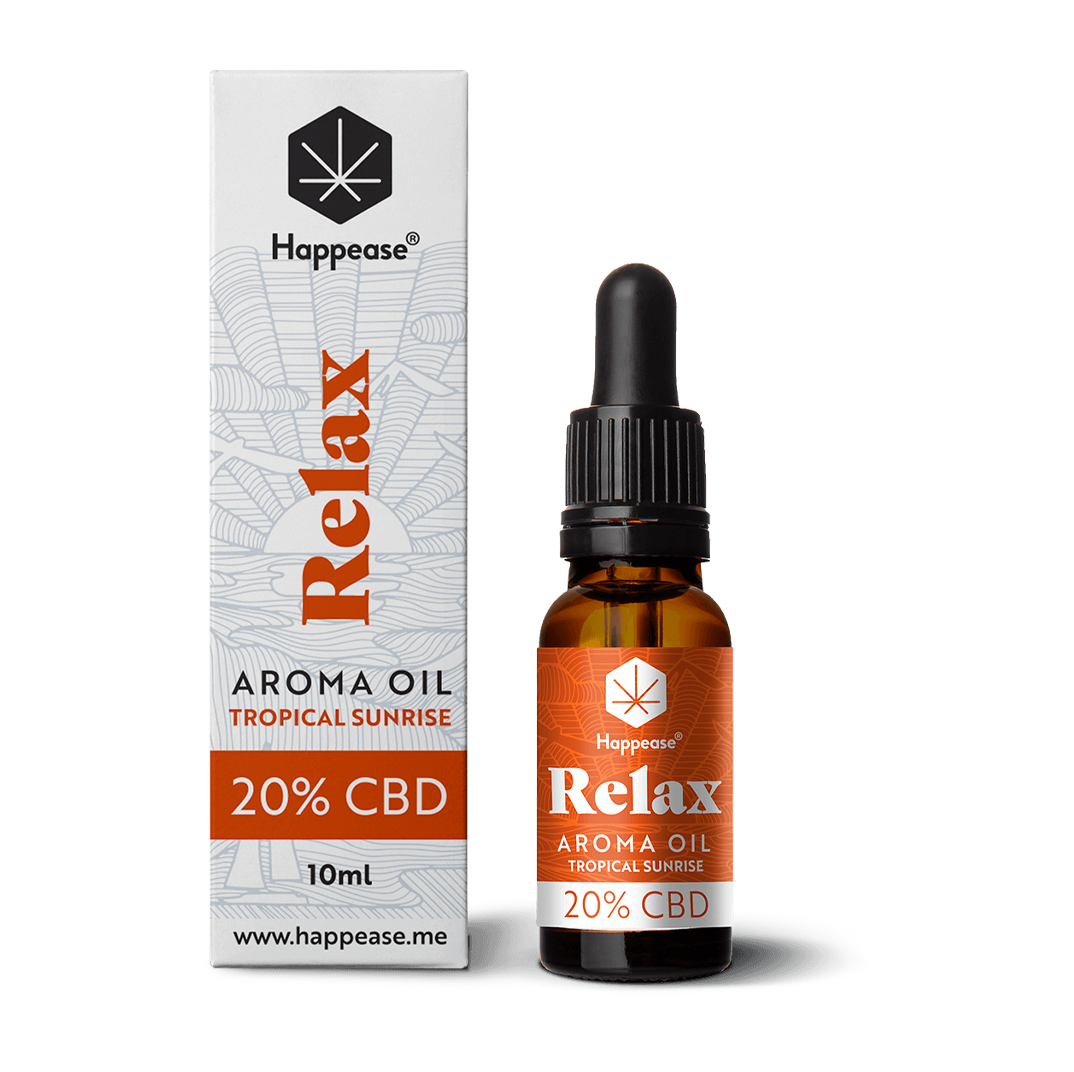 CBD Oil Happease Aroma - Relax "Zkittlez Tropical Sunrise"