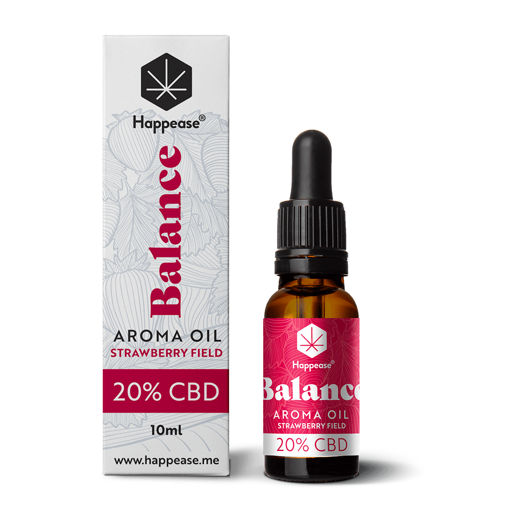 CBD Oil Happease Aroma - Balance "Strawberry Bubblegum"