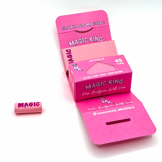 Magic King "Rouleaux + Tips" (Rose)