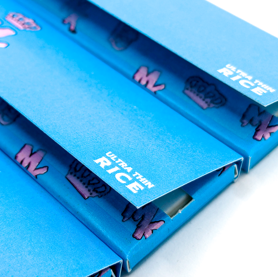 Magic King Donuts Blue - Rolling Papers Wide (Rice)