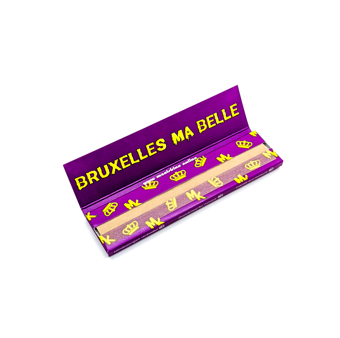 Magic King Mauve - Feuilles à Rouler King Size Slim "Non Blanchi"