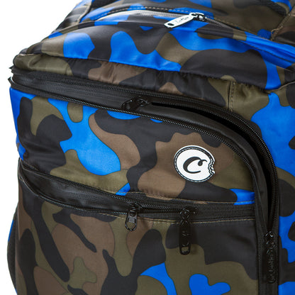 Cookies - Sac Voyage Avec Roulettes "Camo Bleu"