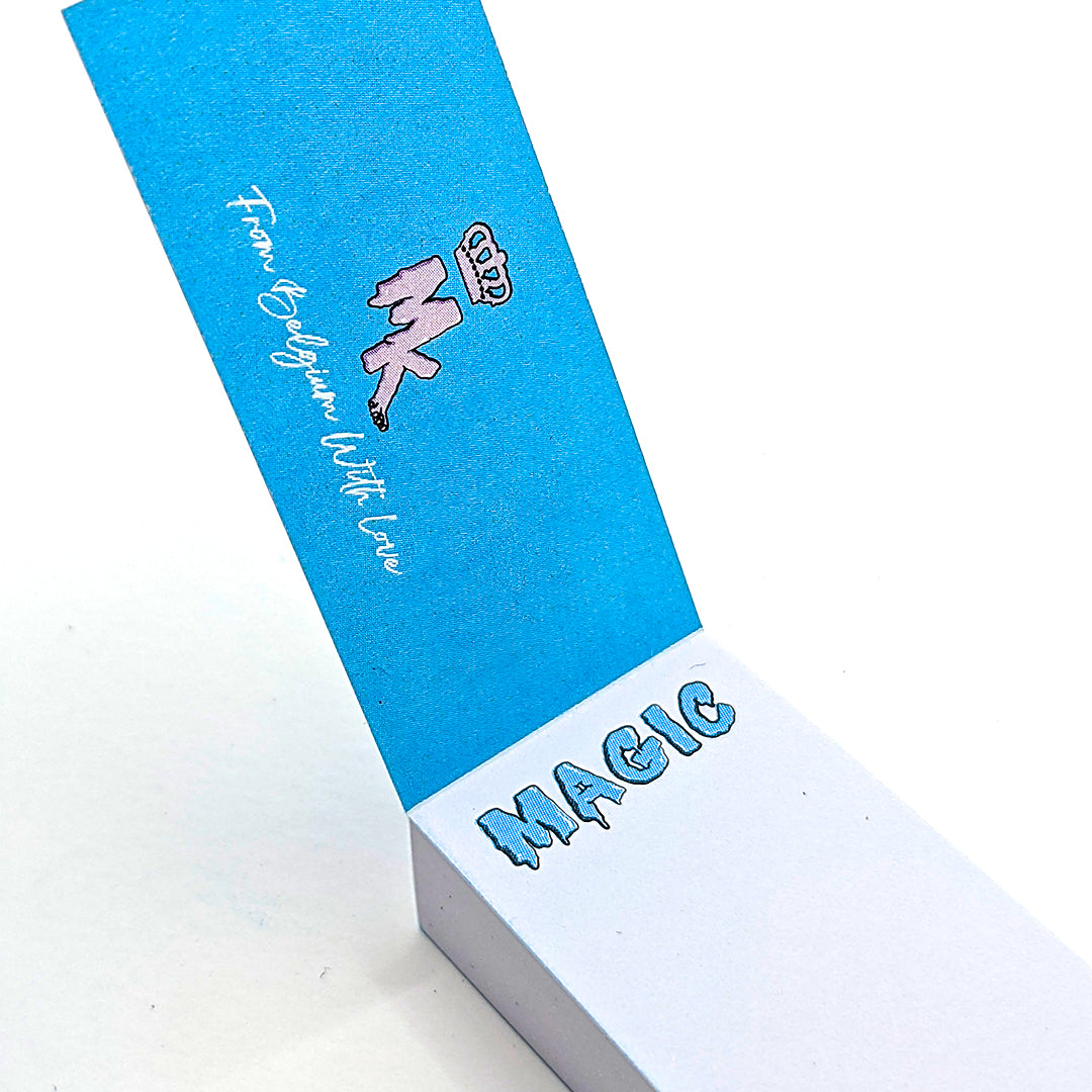 Magic King Tips Bleu - Filtres En Carton Large "Blanc"