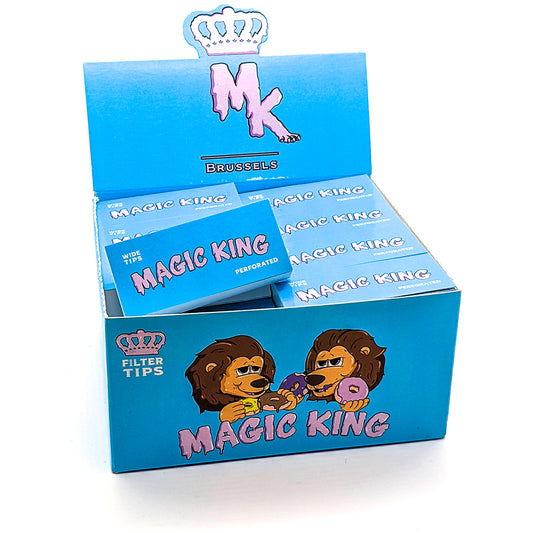 Magic King Tips Blue - Filter Tips Wide