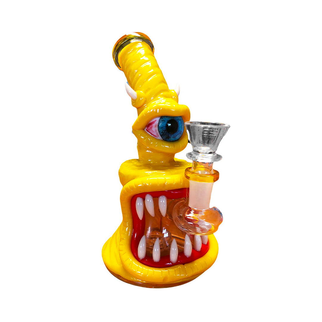 Bong en verre "Monstre" (16cm)